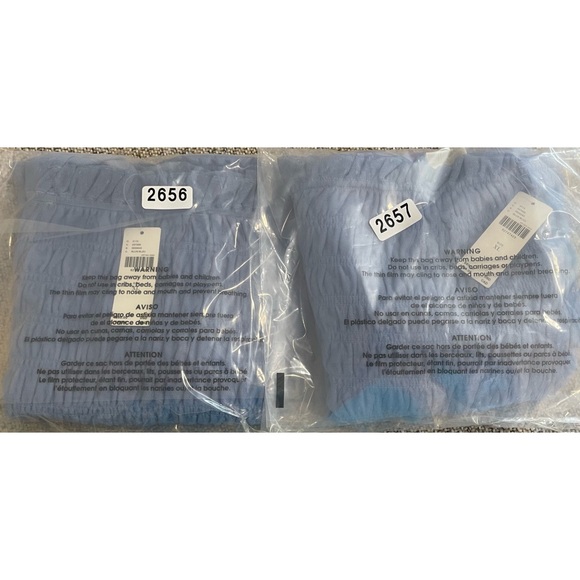 Anthropologie Smocked Cami Blue NWT Size XL - Picture 11 of 13